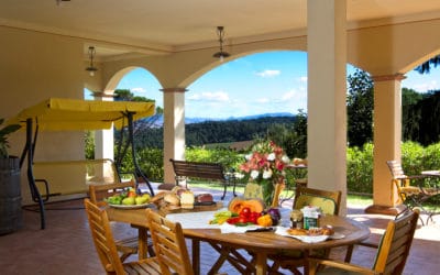 Ferienhaus In Toscana, Loggia (8)