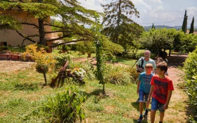 Ferienhaus In Toscana, Weg zum Dorf (2)